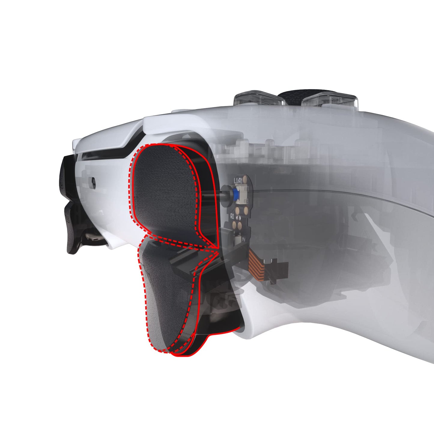 Ps5 Controller with Clear Case