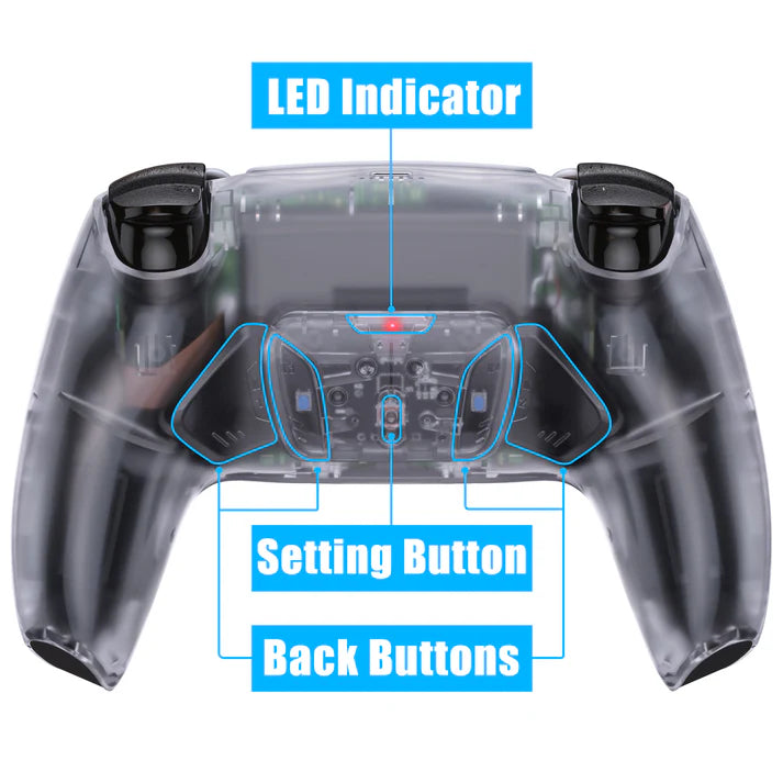 PS5 Pro Controller – Mouse Click & Back Paddles